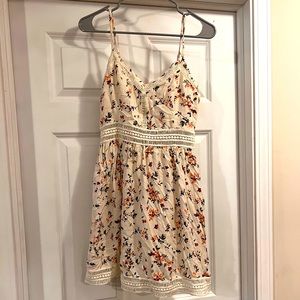 Abercrombie & Fitch summer dress with lace waist